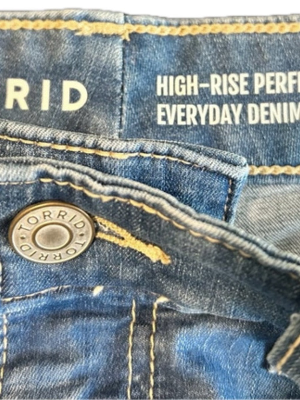 Torrid High Rise Jean shorts - Picture 8 of 8